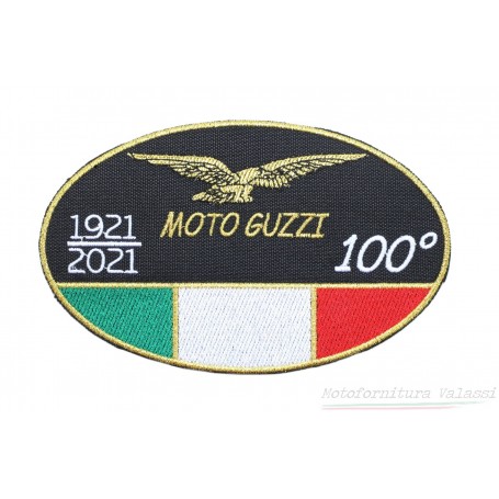 Toppa ovale media termoadesiva Centenario "Moto Guzzi" 60.018 Centenario "MOTO GUZZI"12,00 € 12,00 €