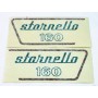 Coppia scritte "Stornello 160" 5 marce 70.507 - 52917800 - 52917900 Decalcomanie scritte coperchi laterali16,00 € 16,00 €